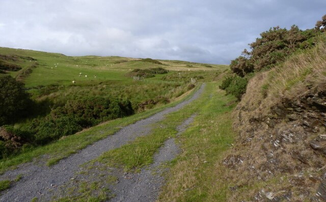 The Cwm-Safn-ast track