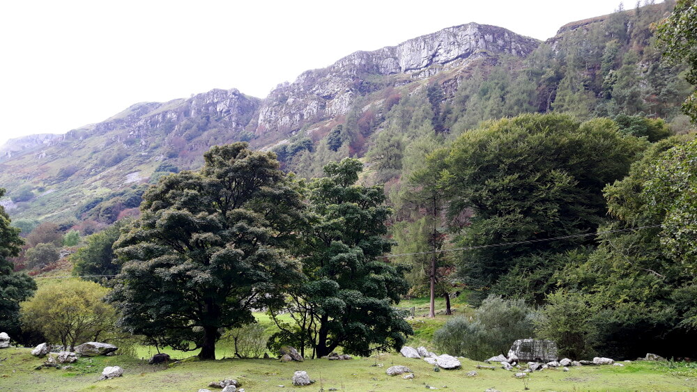 Cliffs of the Rhaeadr Valley