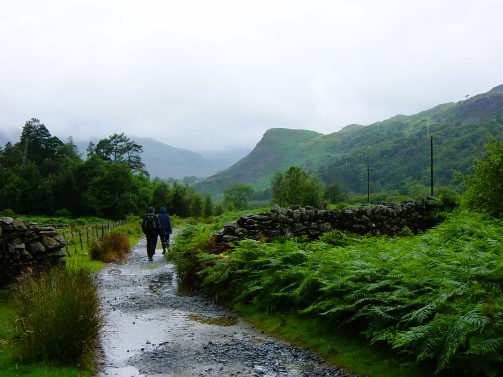 The path from Sygun Copper Mine