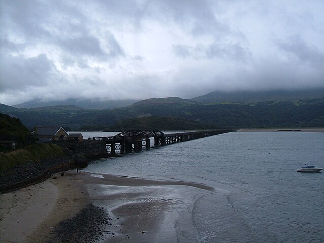 Mawddach Estuary and Barmouth Bridge