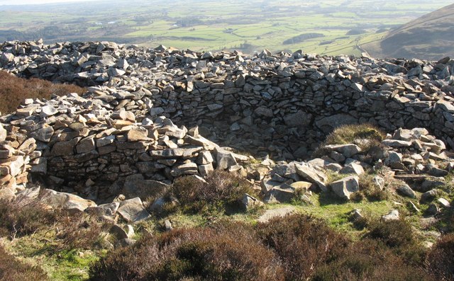 Dwellings in Tre'r Ceiri Fort