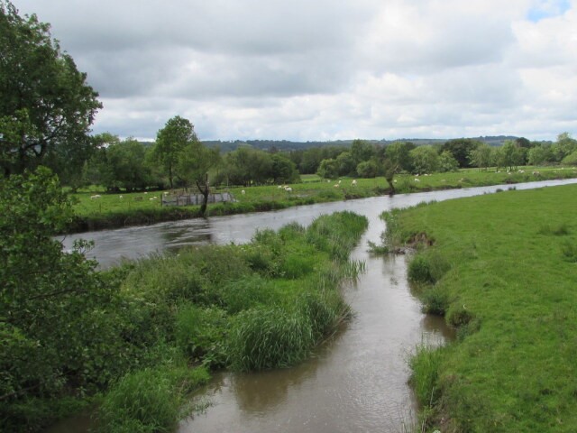 Confluence of River Dulas and River Teifi