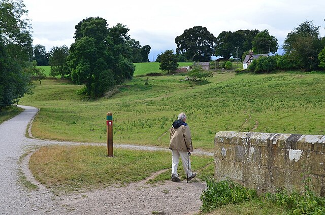 Walking in Erddig Country Park