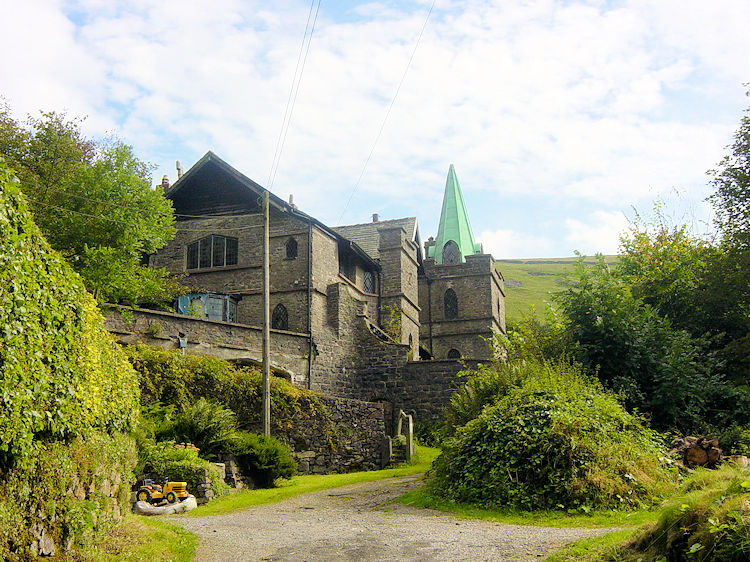 Grand house on Ecton Hill