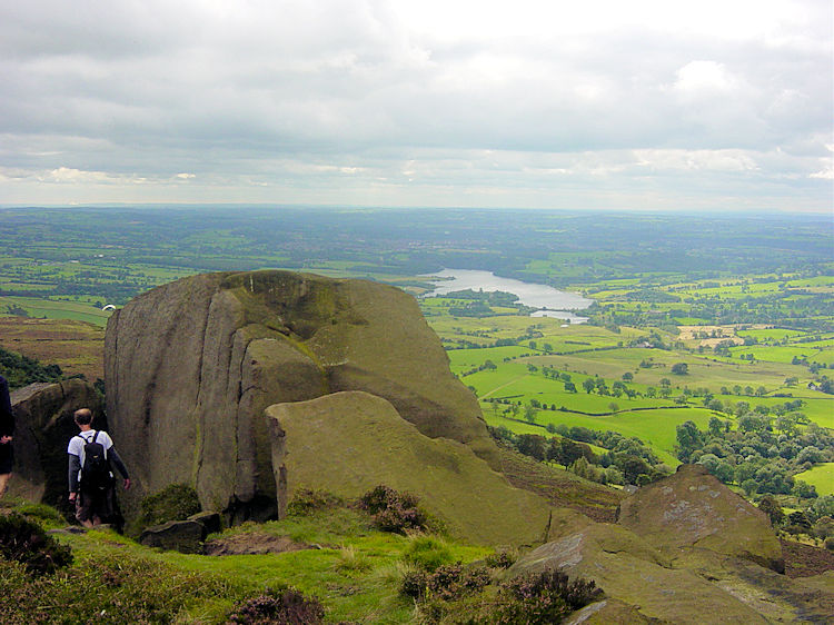The Roaches and Tittesworth Reservoir