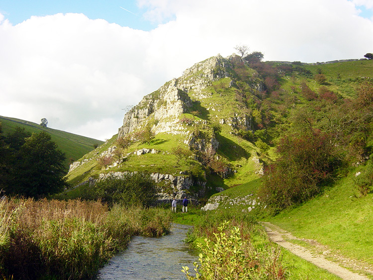 The outstanding Iron Tors in Wolfscote Dale