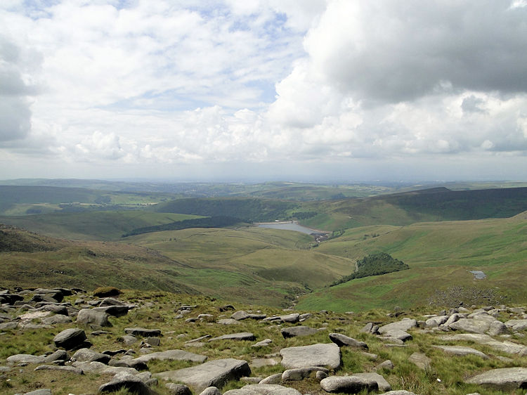 View to Kinder Reservoir