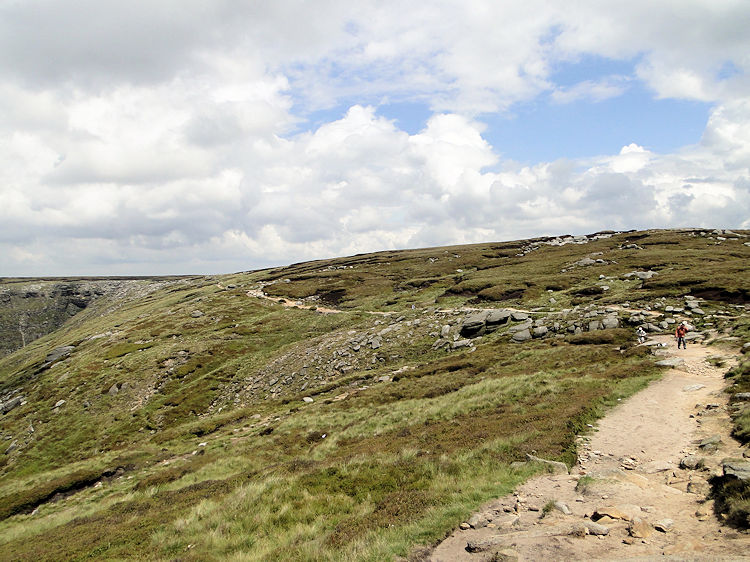 Pennine Way on Kinder Scout