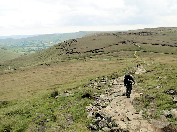 Path from Kinder to Jacob's Ladder