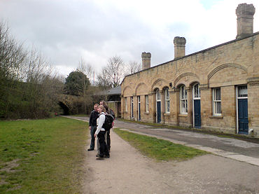 The beginning of the Monsal Trail