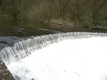 Weir on the River Wye