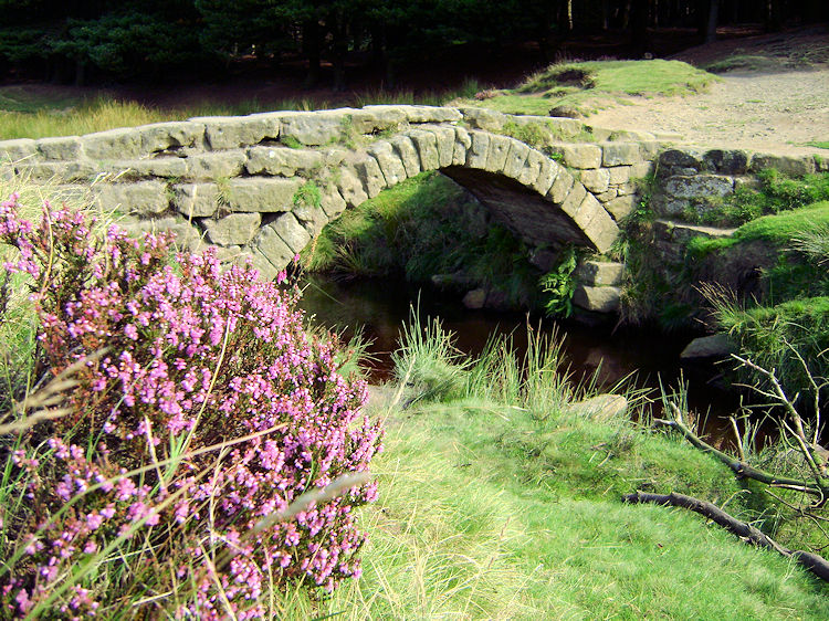 Stone Footbridge over Burbage Brook