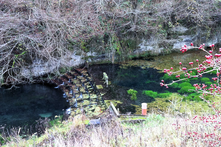 Weirs on the Lathkill