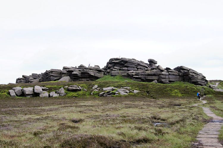 The summit of Back Tor