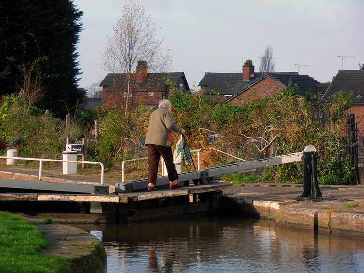 How to cross a canal