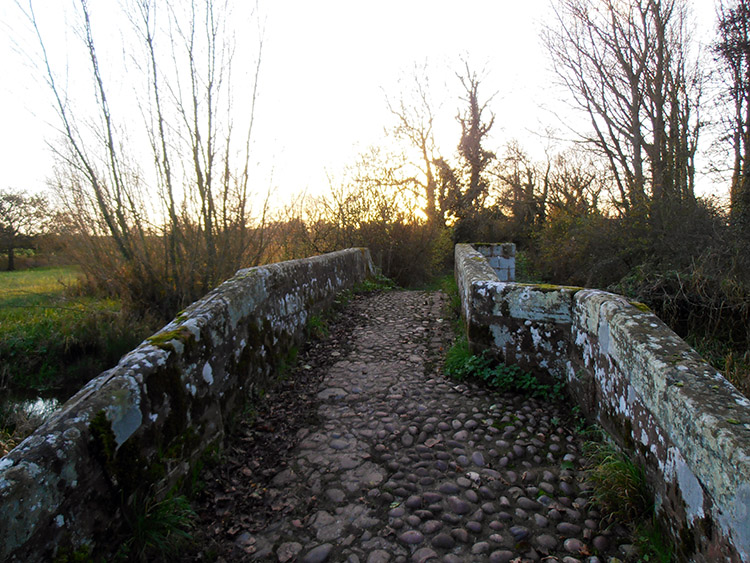 Bridge over the river with no name