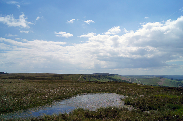 Upland pool near Stanage Edge