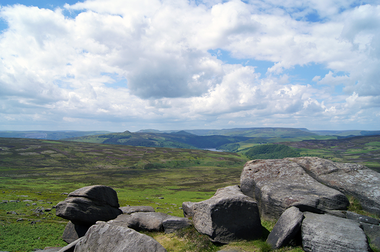 View to Win Hill and Ladybower