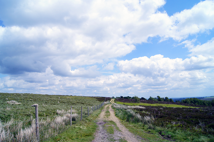 Climbing to Moscar Heights