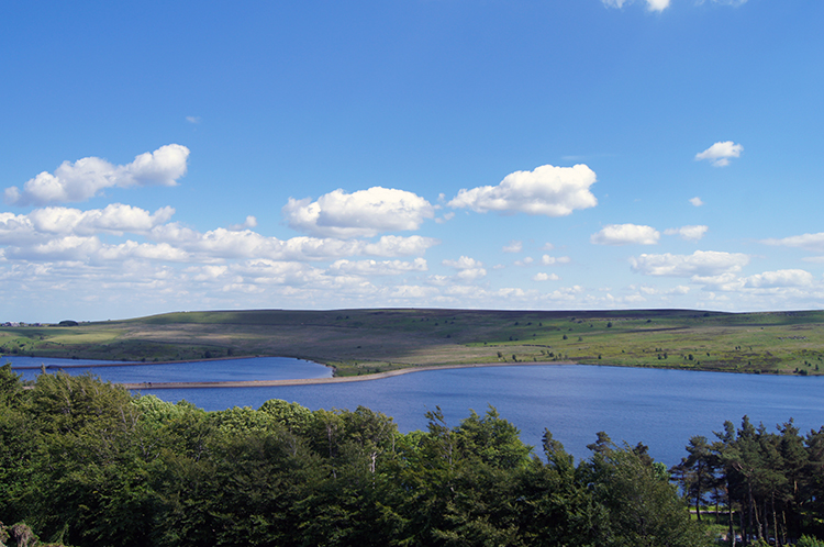 Redmires as seen from the disused quarry