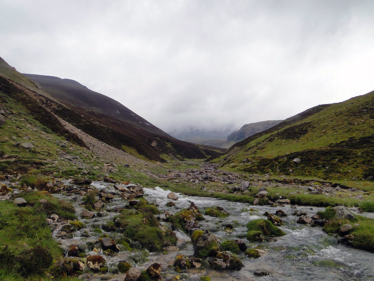 Walking up the valley to the Bone Caves