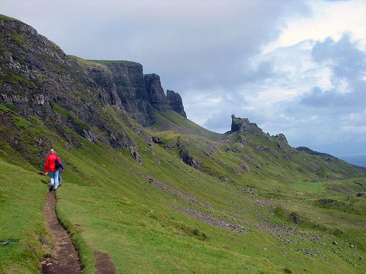 On the path to the Quiraing