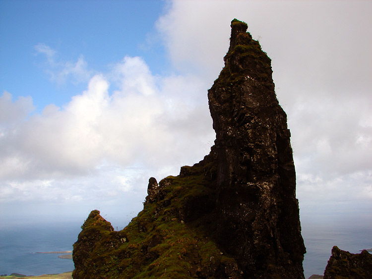 Pointing to the sky