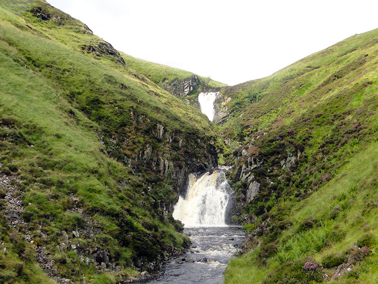 Cascades feeding Grey Mare's Tail 