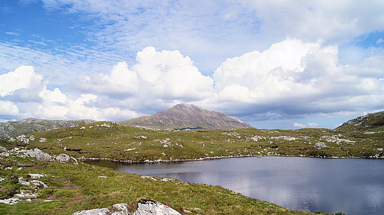 The view to Canisp from Loch a Choire Dhuibh