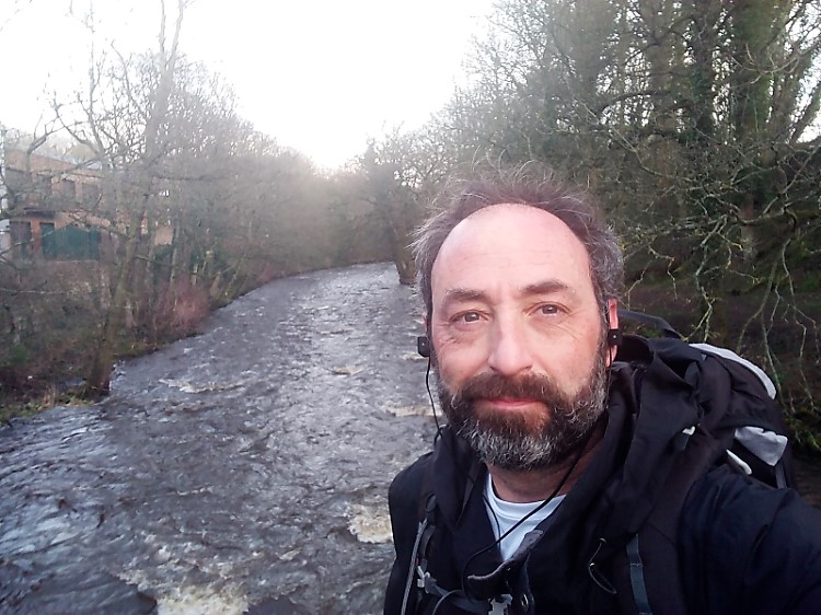 Crossing the River Don at Rocher Bridge