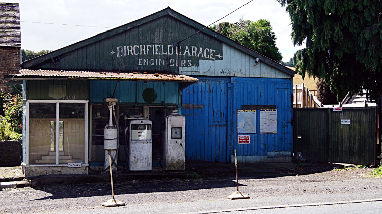 Birchfield Garage in Much Wenlock