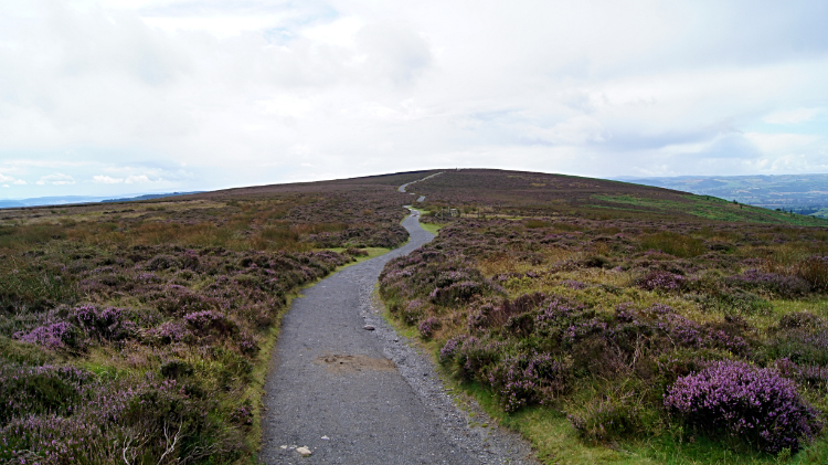 Climbing to Pole Bank