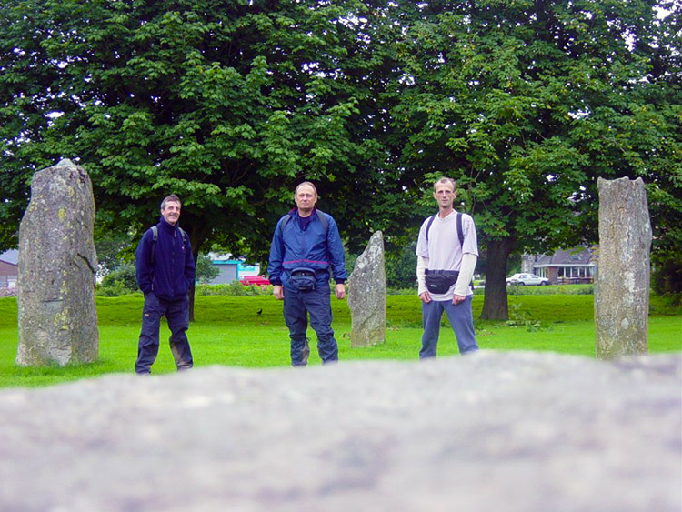 Stone circle and three ancient monuments in Llanrwst!