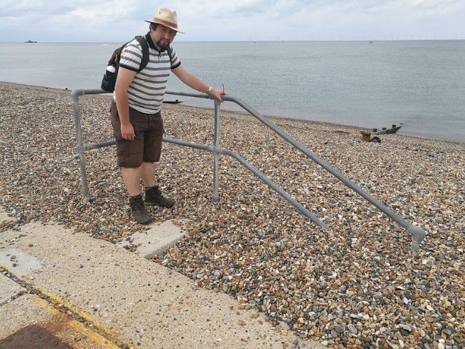 The Shingle beach of Herne