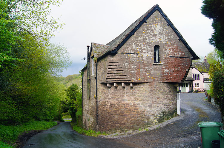 Impressive building at Pendarren House