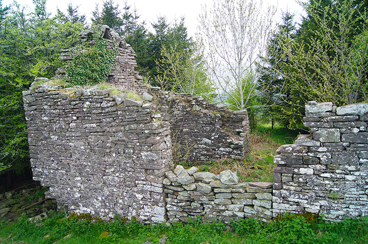 Abandoned building on the west slopes of Sugar Loaf