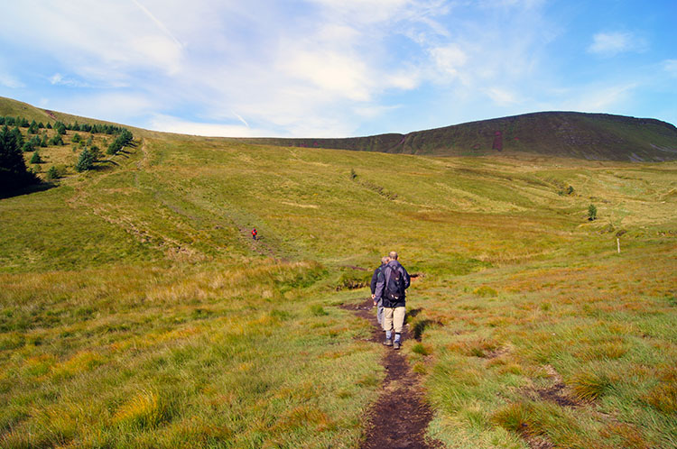 On the climb to Twyn Mwyalchod