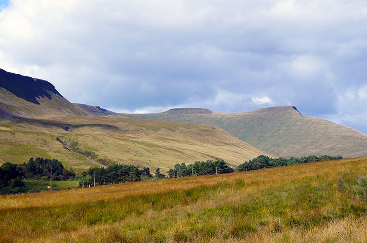 A final look back to Pen y Fan