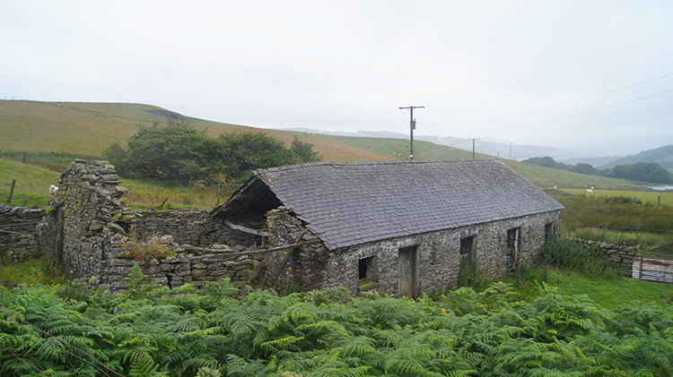 Abandoned farmstead at Frongogh