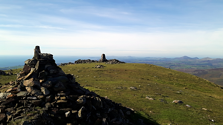 Summit of Moel Hebog