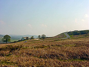 The view towards Leeds from Baildon Moor