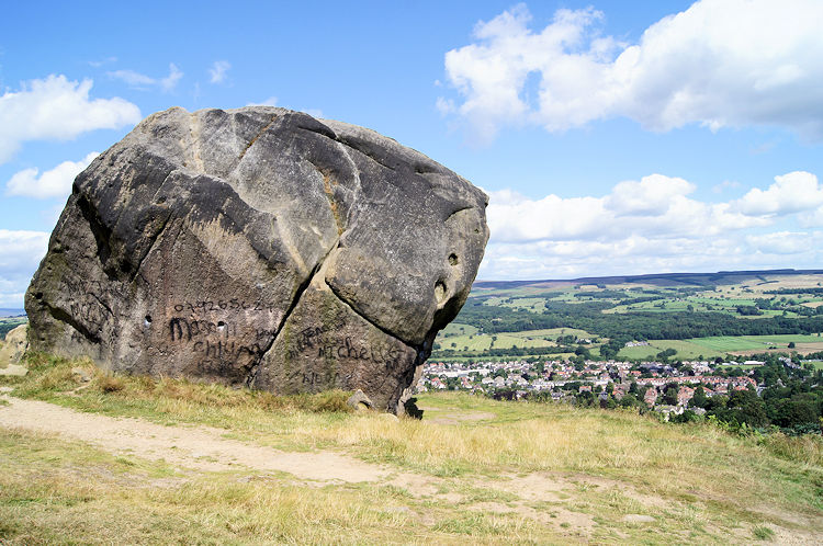 The Calf with Ilkley in view
