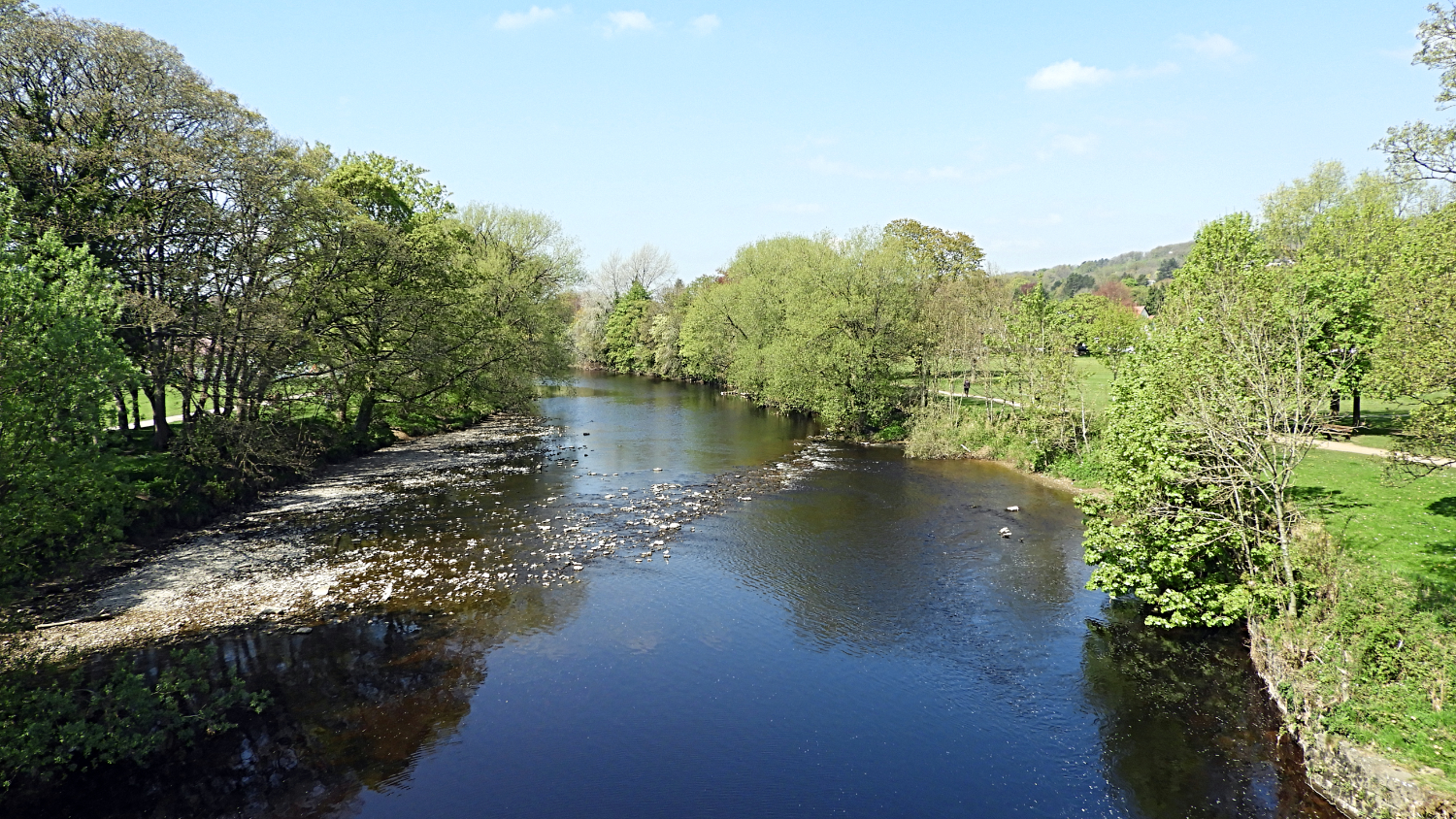 River Wharfe as seen from Ilkley Bridge