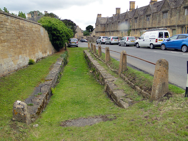 Old sheep dip at the roadside