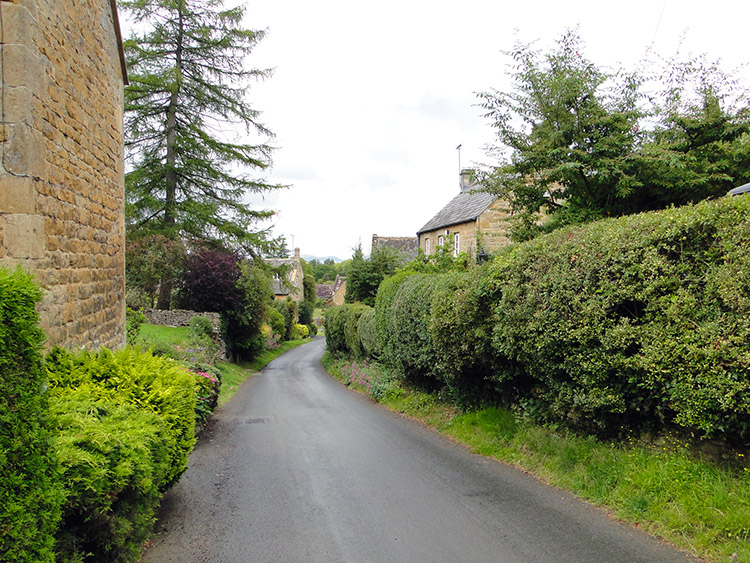 Looking out on the countryside from Shenberrow Hill