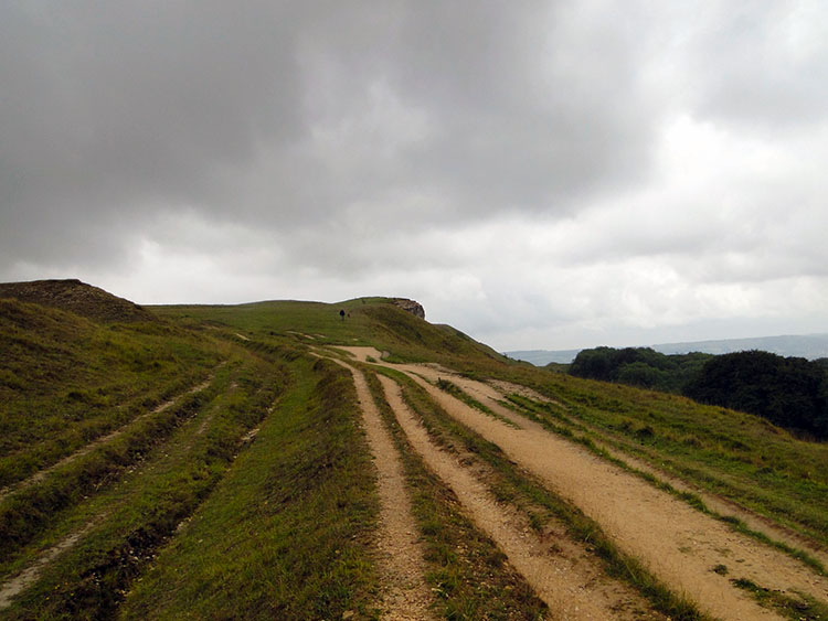 Rutted trackways on Cleeve Hill