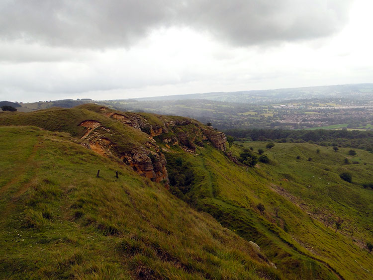 Site of old fort near Huddlestone's Table