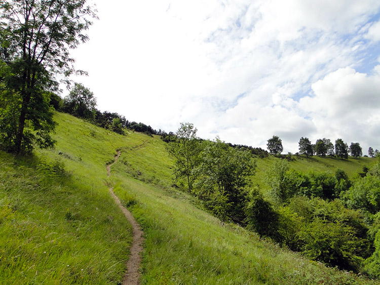 Climbing Ravensgate Hill