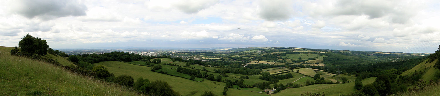 The Vale of Evesham as seen from Ravensgate Hill