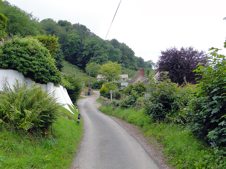 The hamlet below Cooper's Hill